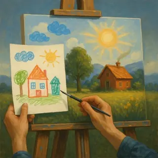 Улучшение детских рисунков